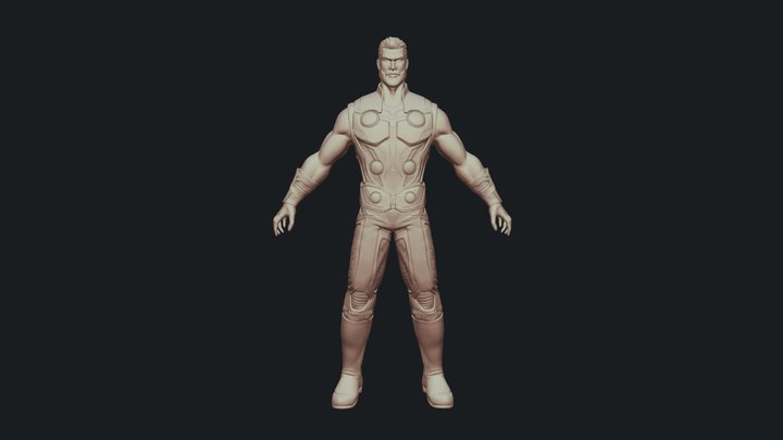 Thor - infinity war 3D Model