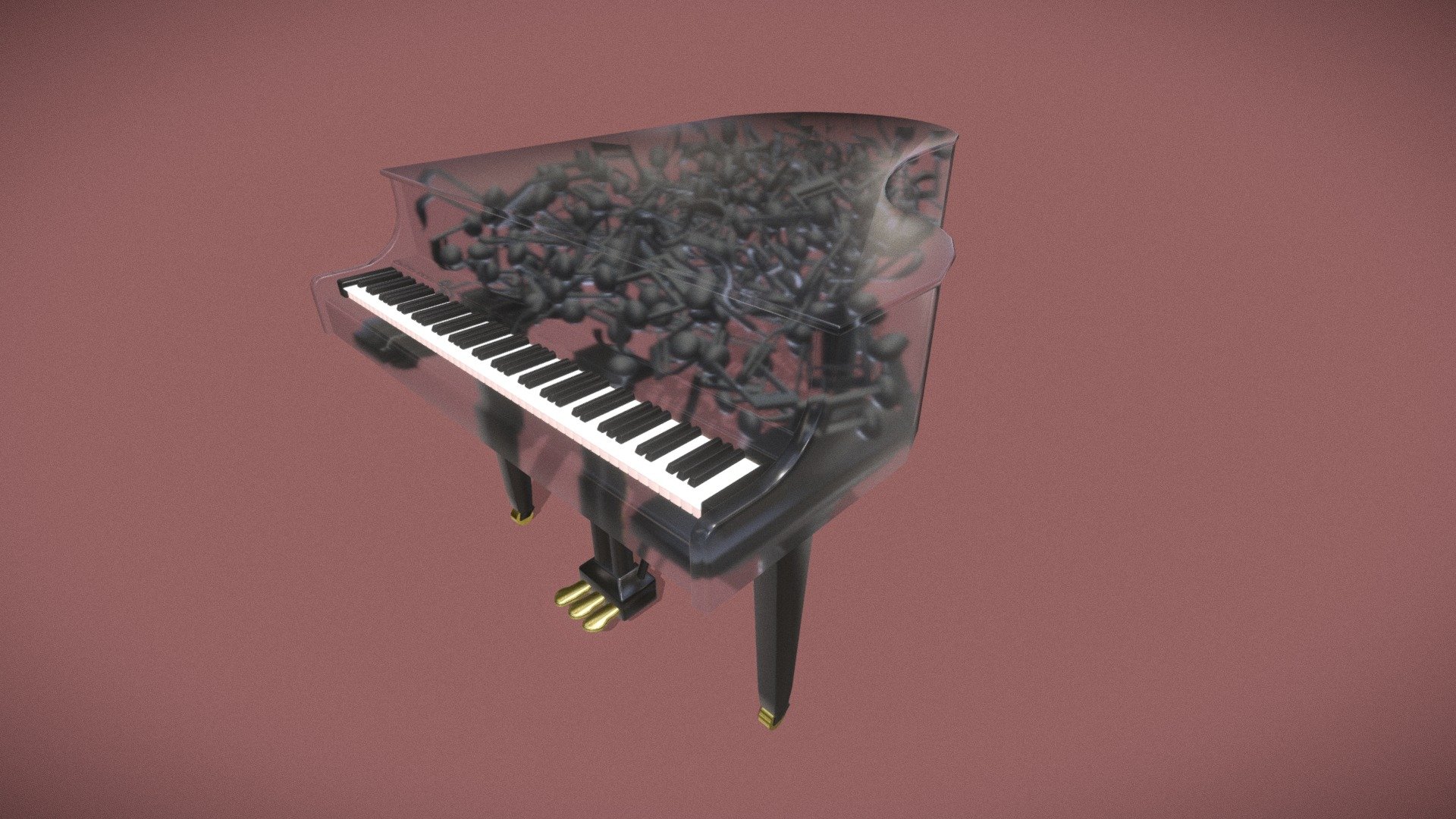 Glass Piano