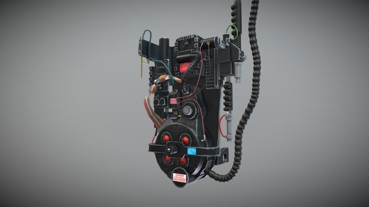 Ghostbusters Proton Pack 3D Model