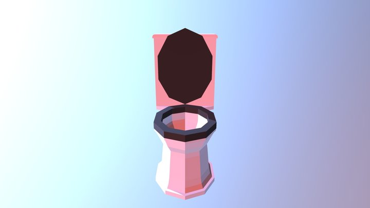 Toilet (Bathroom) 3D Model