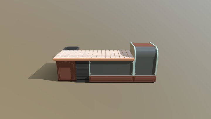 Coffee_bar 3D Model