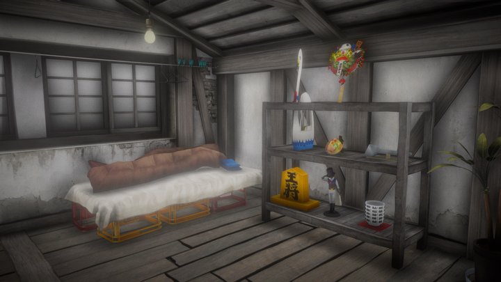 Old attic – Free 3D Model STL