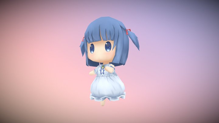 Re-designed Character 3D Model