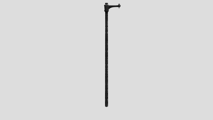 Sacramento Ind Pendant Pole L 3D Model