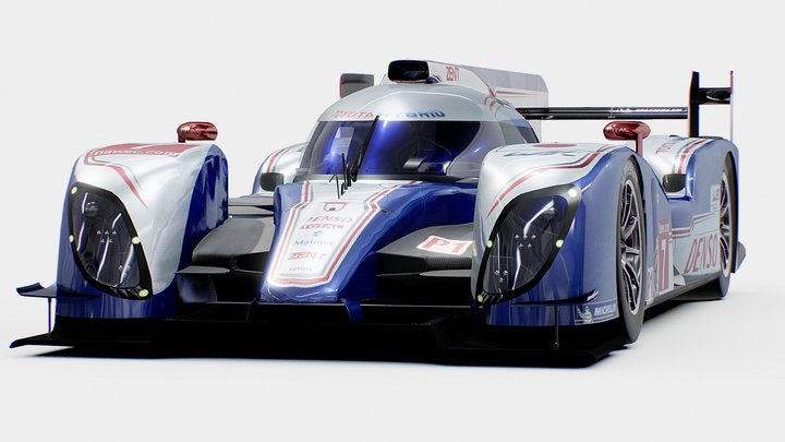 Toyota TS030 Hybrid | www.vecarz.com – Modelo 3D gratuito STL
