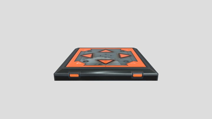 Tremplin (Directionnel) fortnite 3D Model