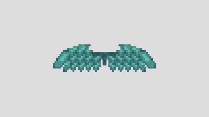 Prismarine wings 3D Model