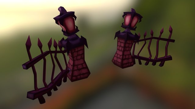 Graveyard_Gate 3D Model