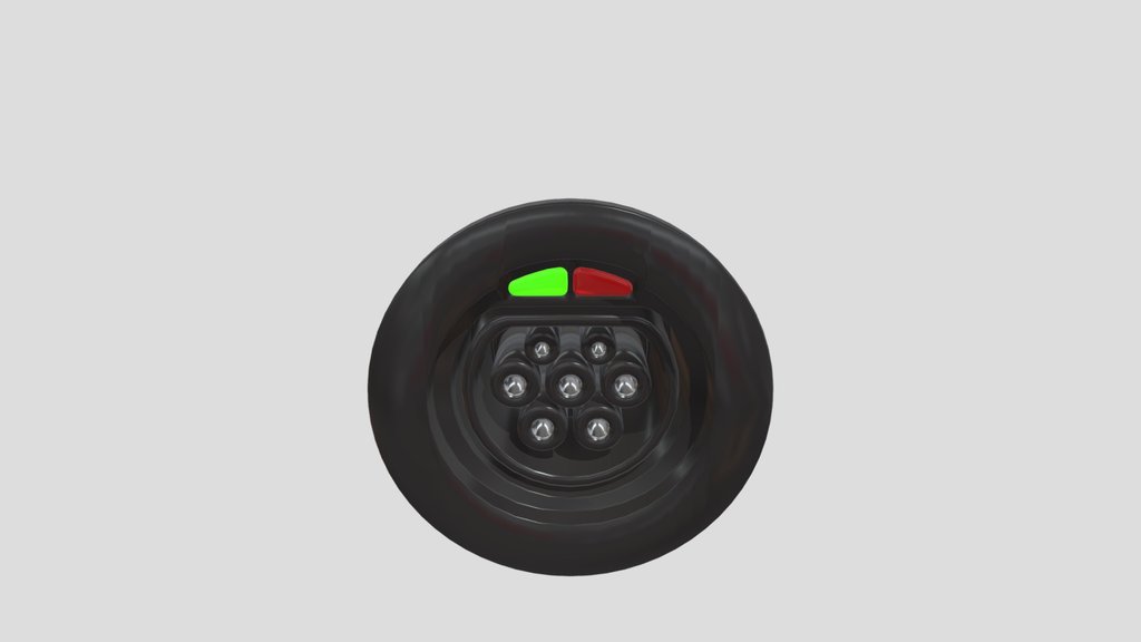 Electric Motor Vehicle Charging Socket Female