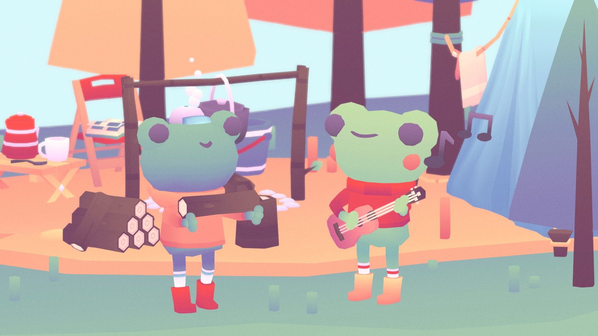 Froggy Camp 3D model by cerura vinula (cerura_vinula) [59fc993
