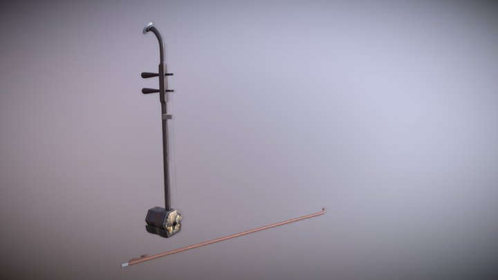 Erhu 3D Model