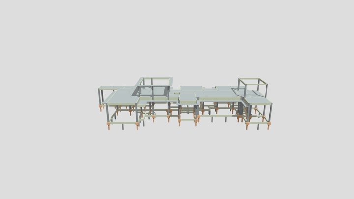 3D da Estrutura