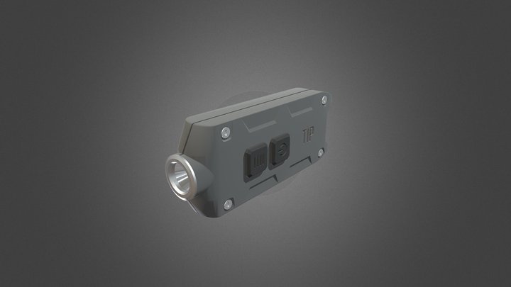 Nitecore TIP flashlight 3D Model