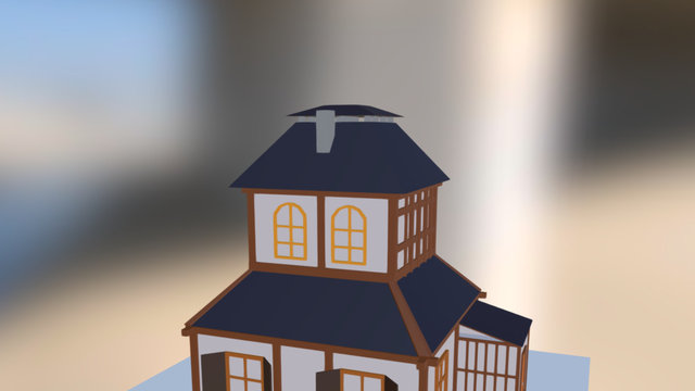 Домик в хуерни 3D Model
