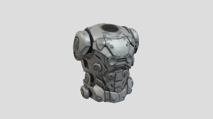 Futuristic device – Modelo 3D gratuito STL