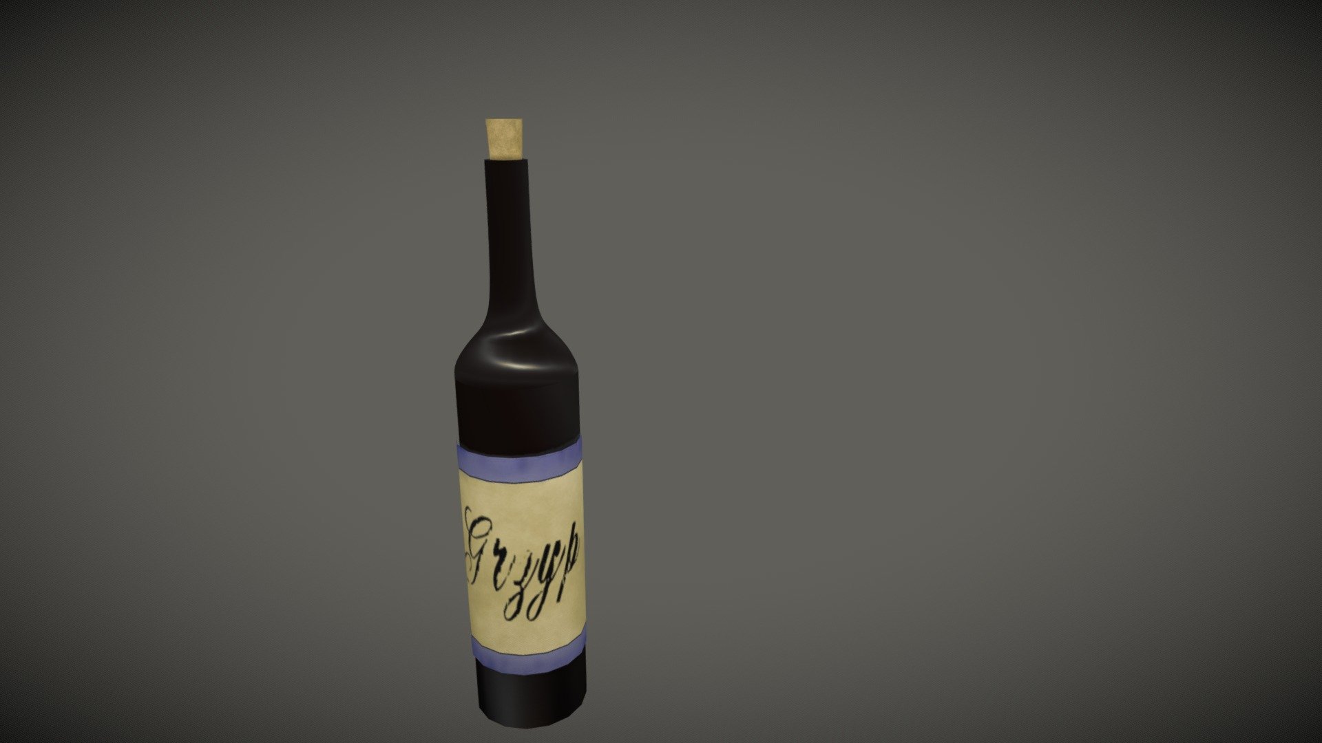 Wine bottle asset.