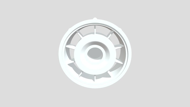 Turbine Exhaust Case (TEC) 3D Model