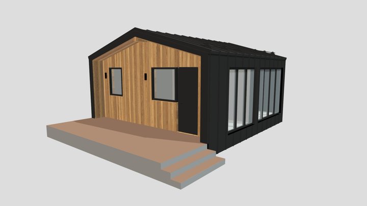 The Zen Bungalow 3D Model