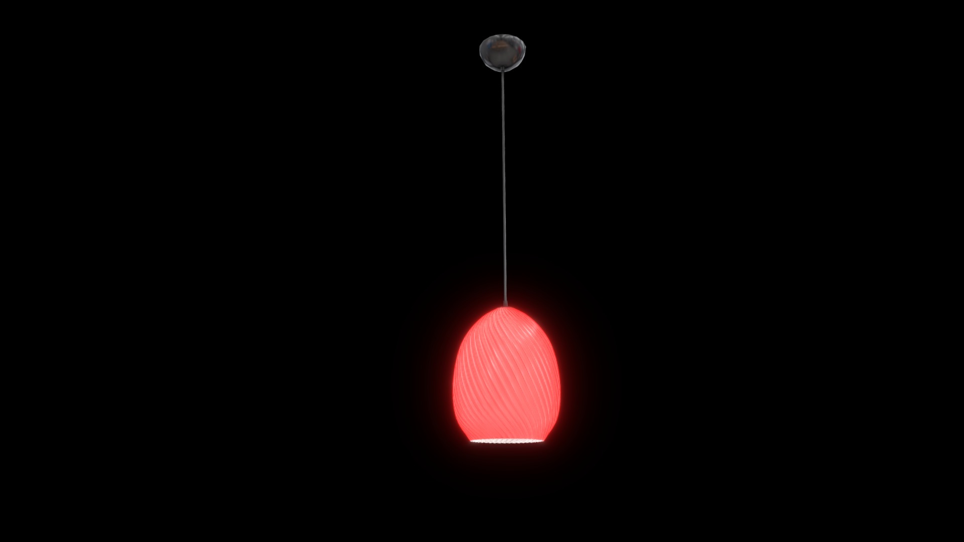 3D model HGPH-3544M - This is a 3D model of the HGPH-3544M. The 3D model is about a red and white circle with a light on it.