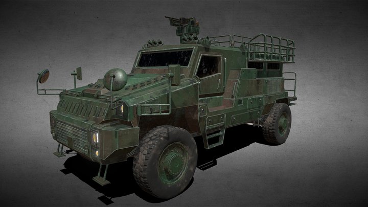 Military Truck 3D Model