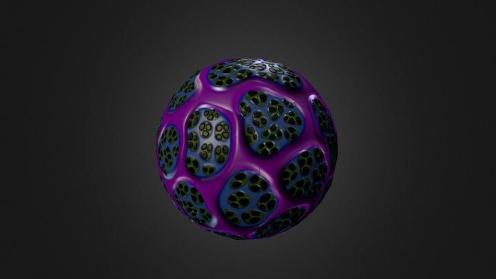 Alien Nateball 3D Model