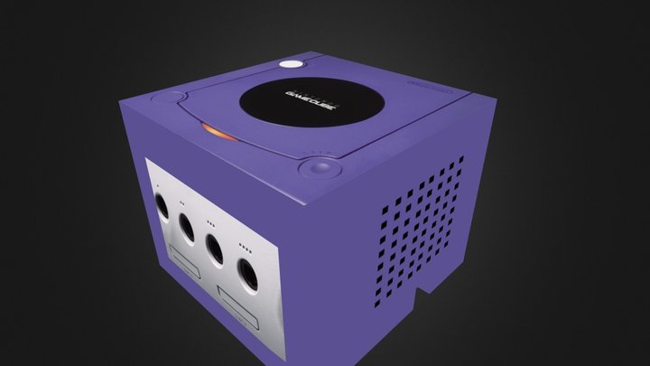 GameCube 3D Model