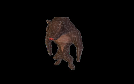 Big Bad Wolf Monster.fbx 3D Model