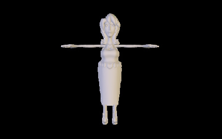 Flo Vudref 3D Model