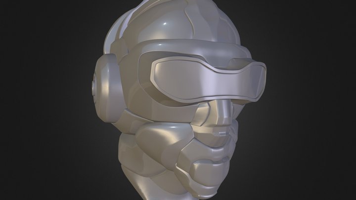VR_Helmet.OBJ 3D Model