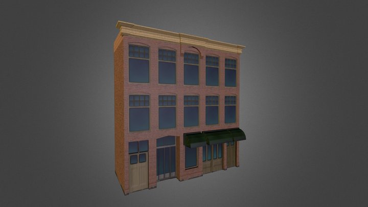 Domsquare Building 3D Model