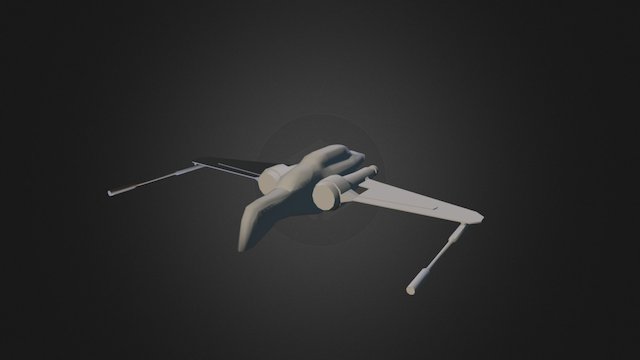 ARC-170 Republic Starfighter 3D Model