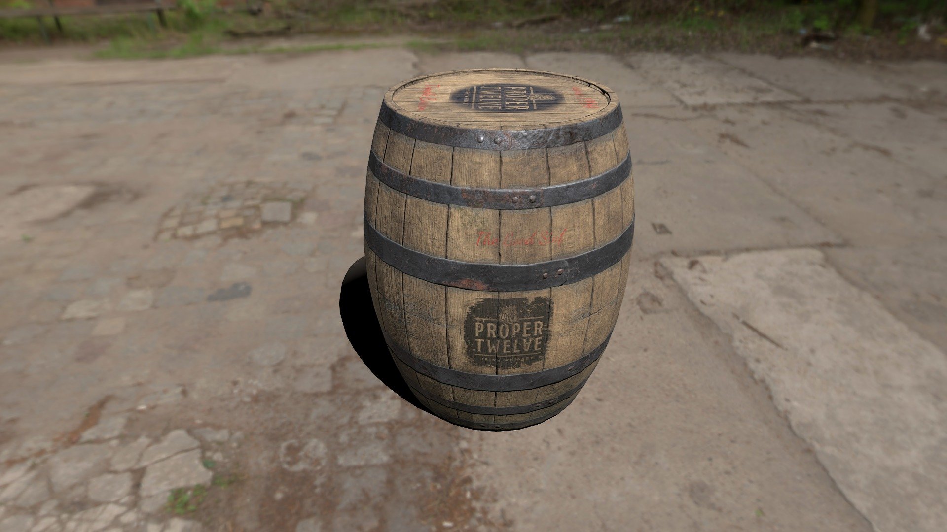 Wood Barrel