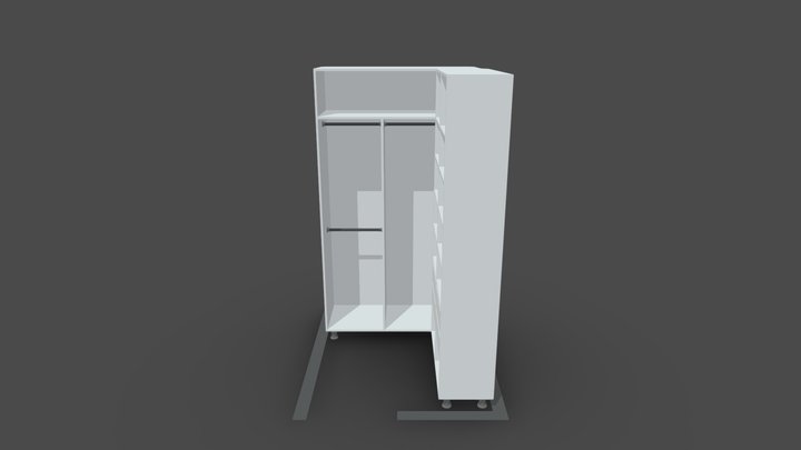 Wardrobe 3D Model