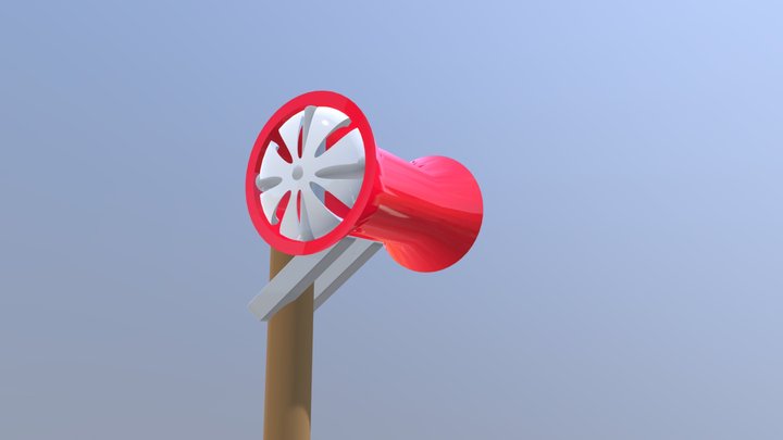 Sterling Little Giant Siren 3D Model