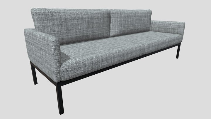Sofa Fabric 3D Model