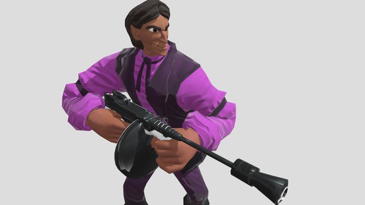 Hardwin Dyami 3D Model