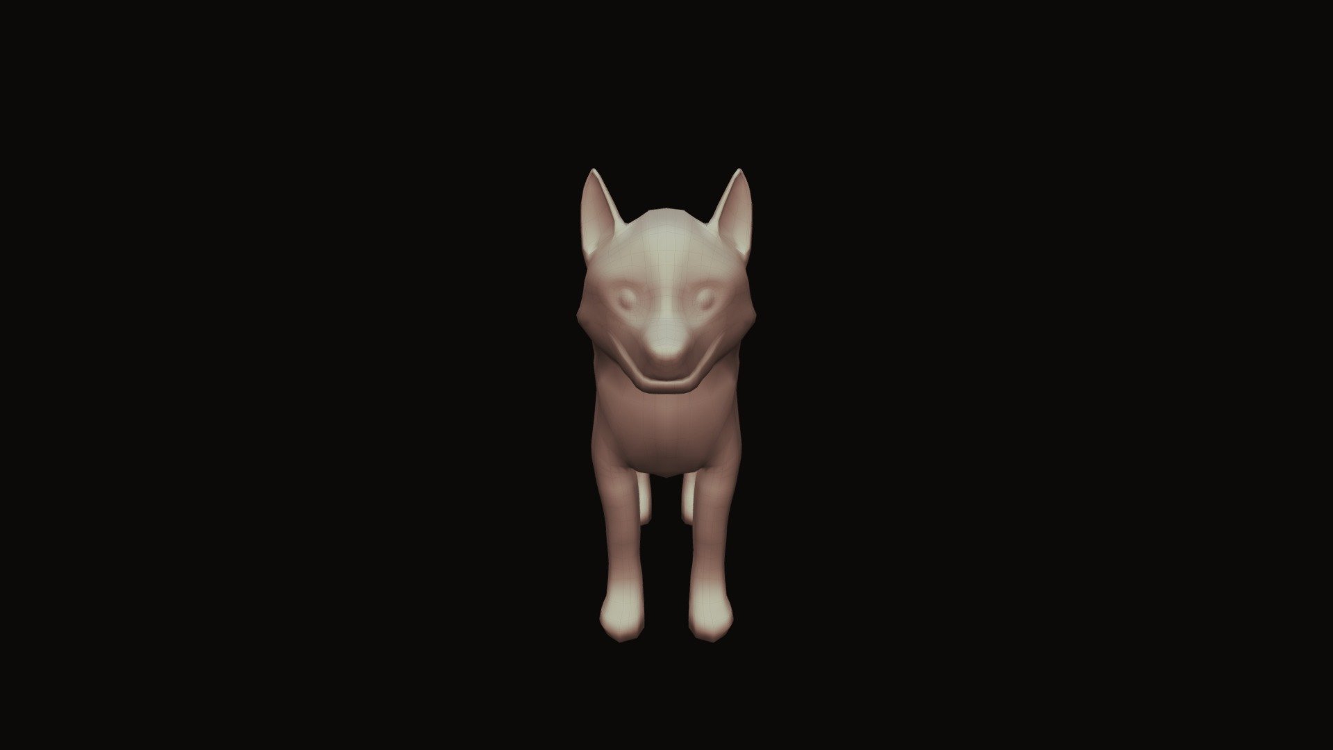 Husky Model With Redone Topology