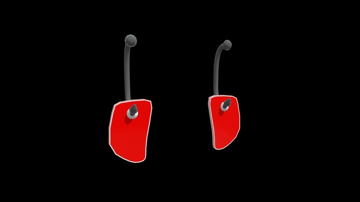 Meat Earrings – Kostenloses 3D-Modell STL