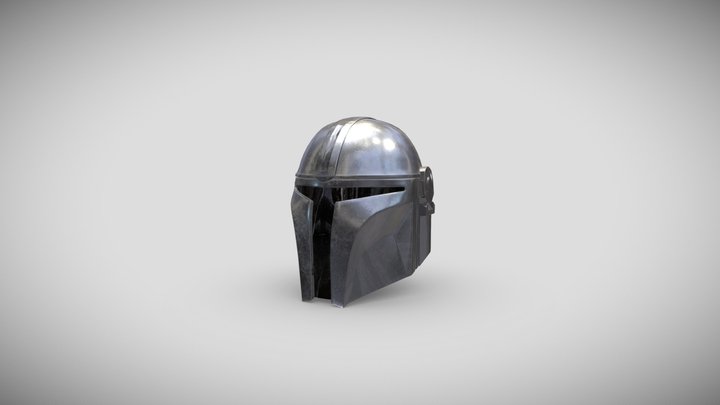 Mandalorian helmet 3D Model