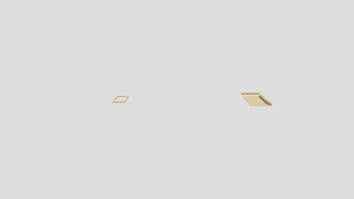 Boardgame Table 2 3d 3D Model
