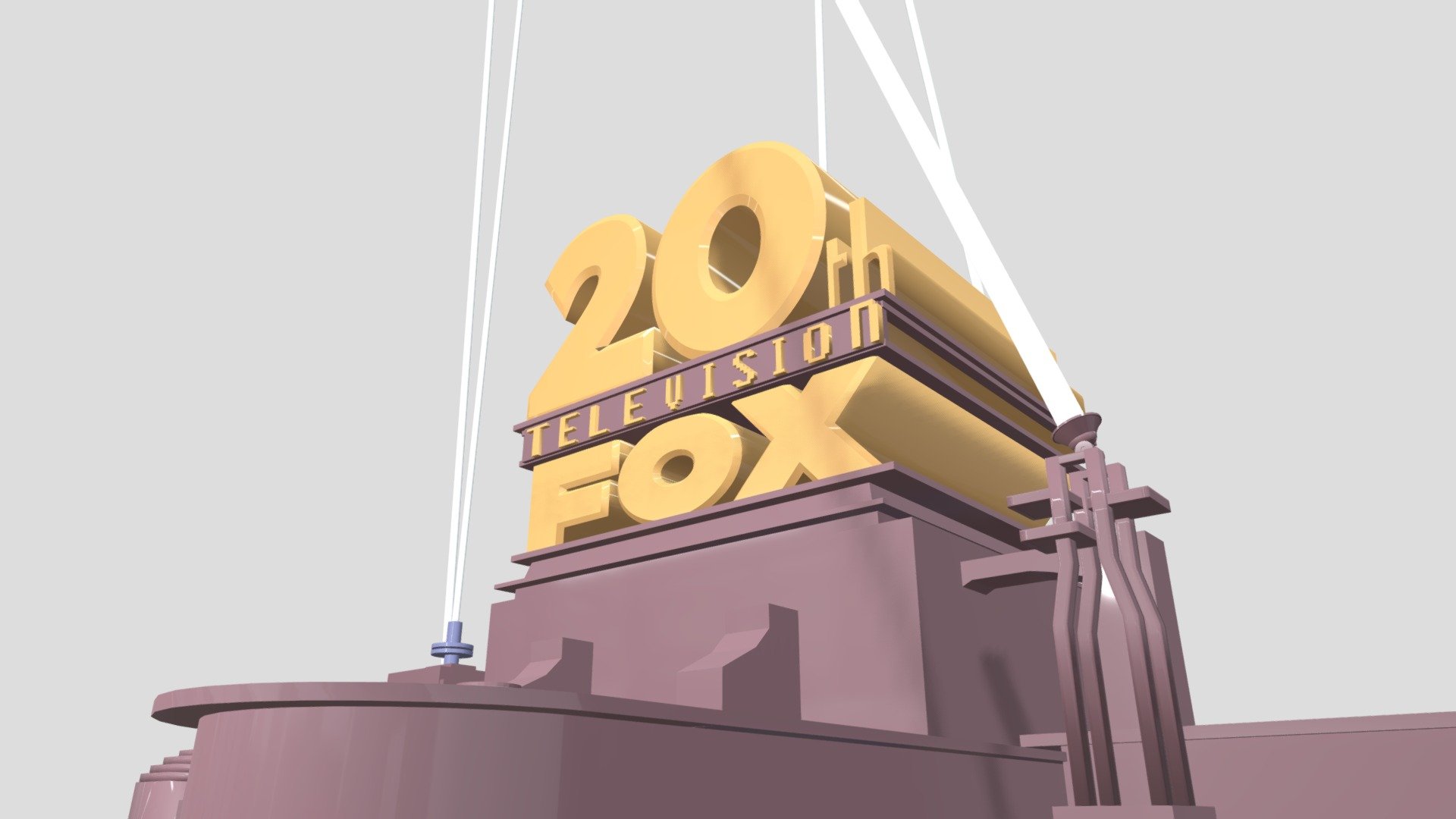 20th Television Fox Blocksworld logo remake - 3D model by demorea ...