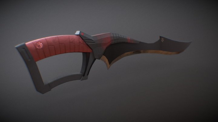 GP-Pirate Tactical Sword 3D Model