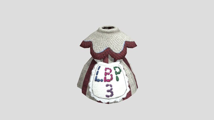[Little Big Planet 3] Seamstress Outfit (Dress) – Modello 3D gratuito STL