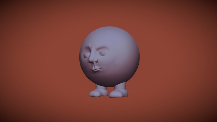 Skeptical Ball 3D Model