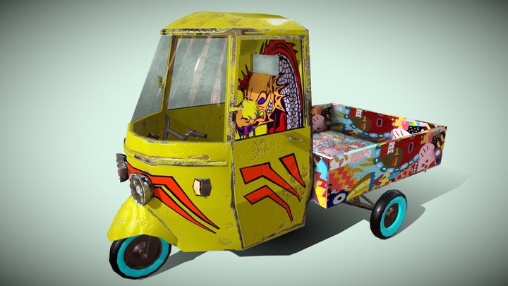 3-wheel 3D models - Sketchfab