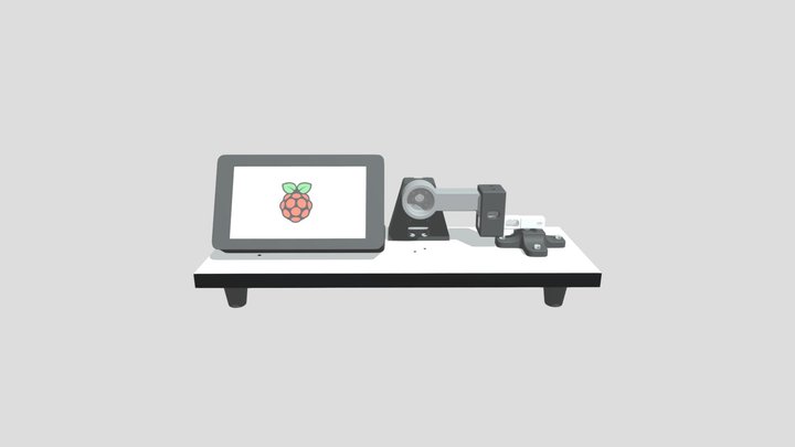 Test Bench 3D Model