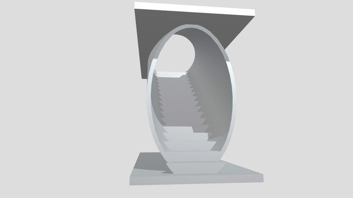 Ladder OBJ 3D Model