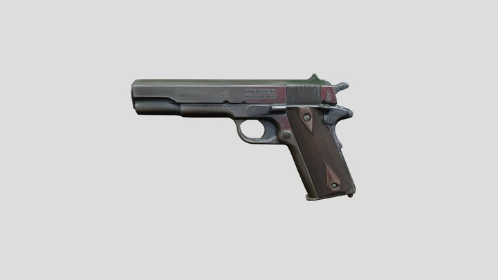 Gun Free Model 3D Model