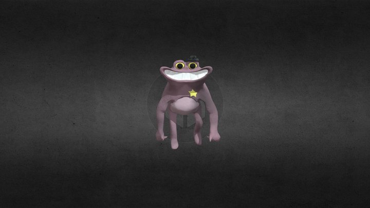 Garten of Banban - Sheriff Toadster Walking