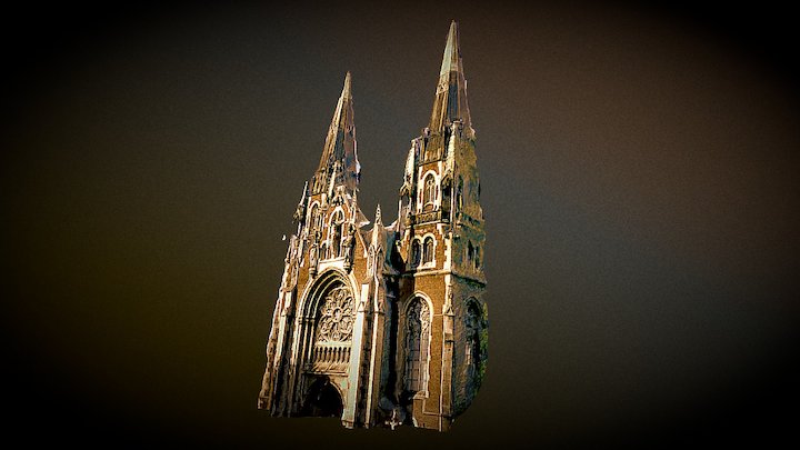Church of Olga and Elizabeth 009 3D Model